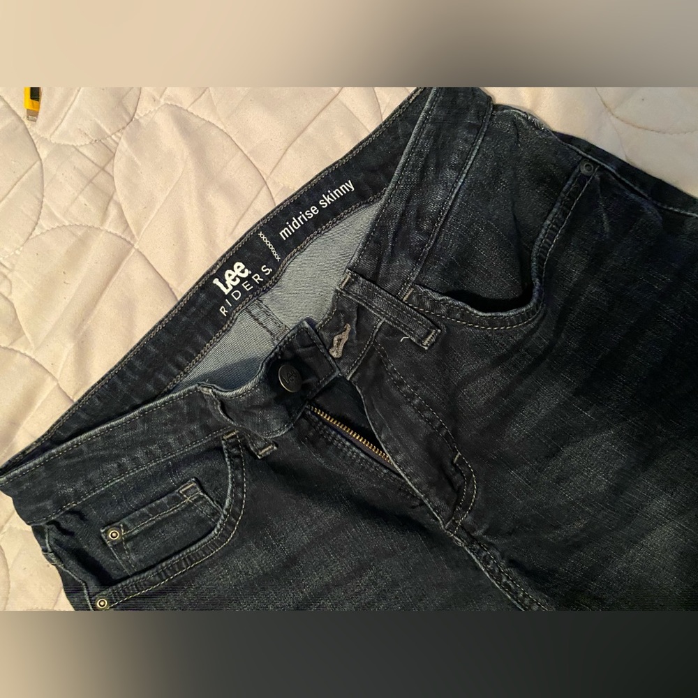 Mid rise skinny jeans, Lee, size 10p